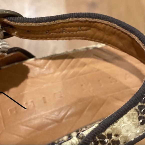 Chie Mihara// snakeskin platform heels, size 37 - Picture 10 of 10